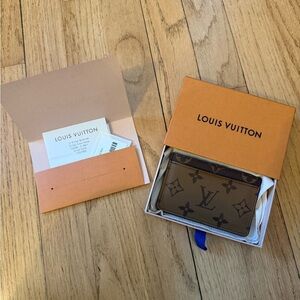 Louis Vuitton Reverse Monogram Card Holder